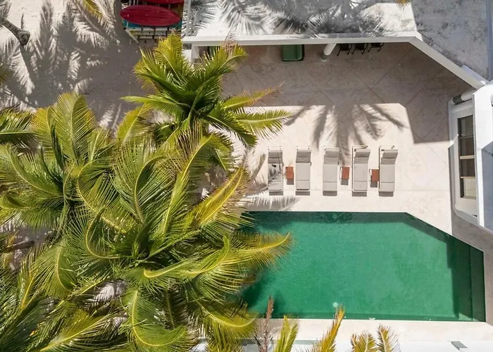 Marcaribe - Front In Soliman Bay, Tulum Villa Balcheil