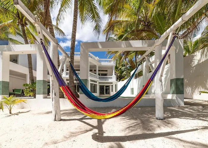 Marcaribe - Front In Soliman Bay, Tulum Villa Balcheil