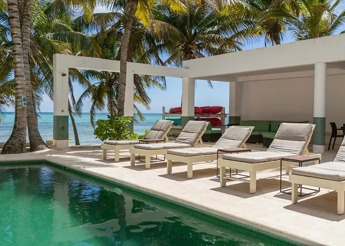 Marcaribe - Front In Soliman Bay, Tulum Villa *