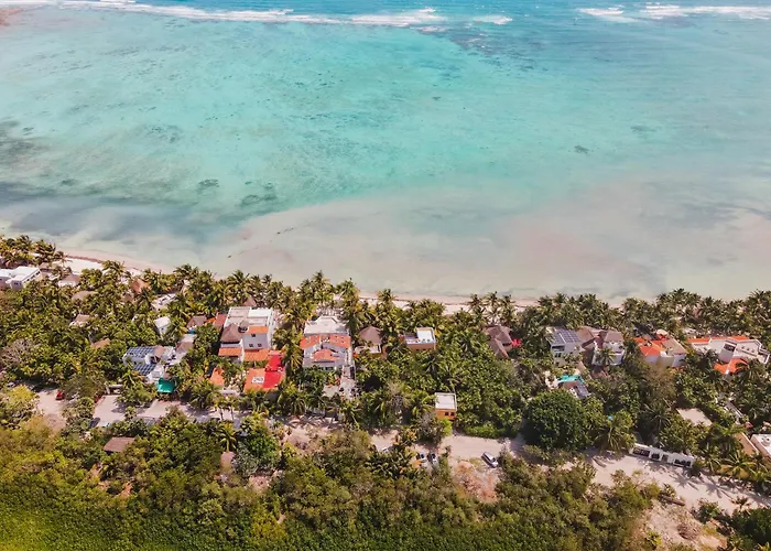 Villa Marcaribe - Front In Soliman Bay, Tulum *