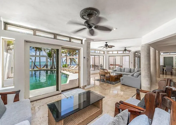 Villa Marcaribe - Front In Soliman Bay, Tulum